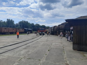 Kolejowa przygoda z okazji  Dnia Dziecka w Parowozowni Skierniewice, 